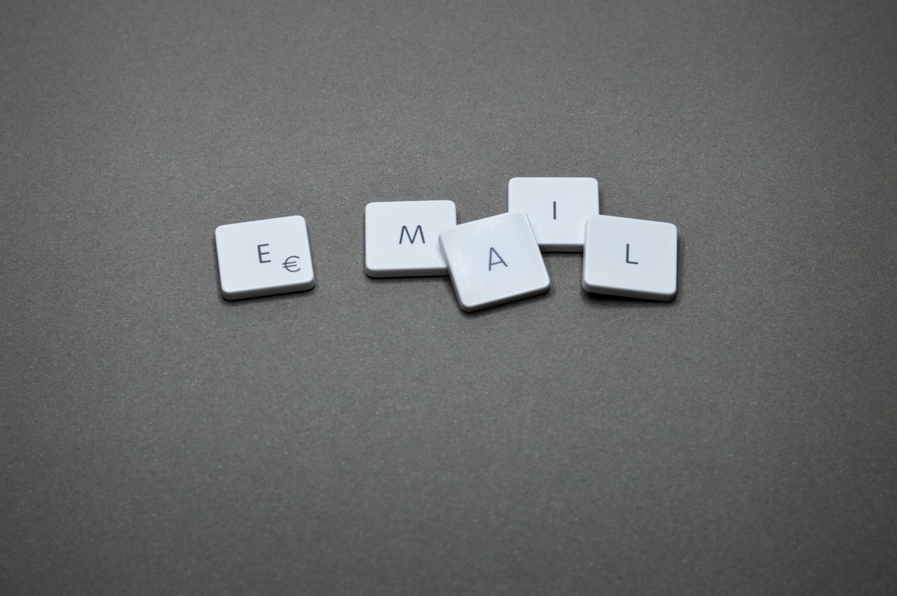 Email Keyboard Letters